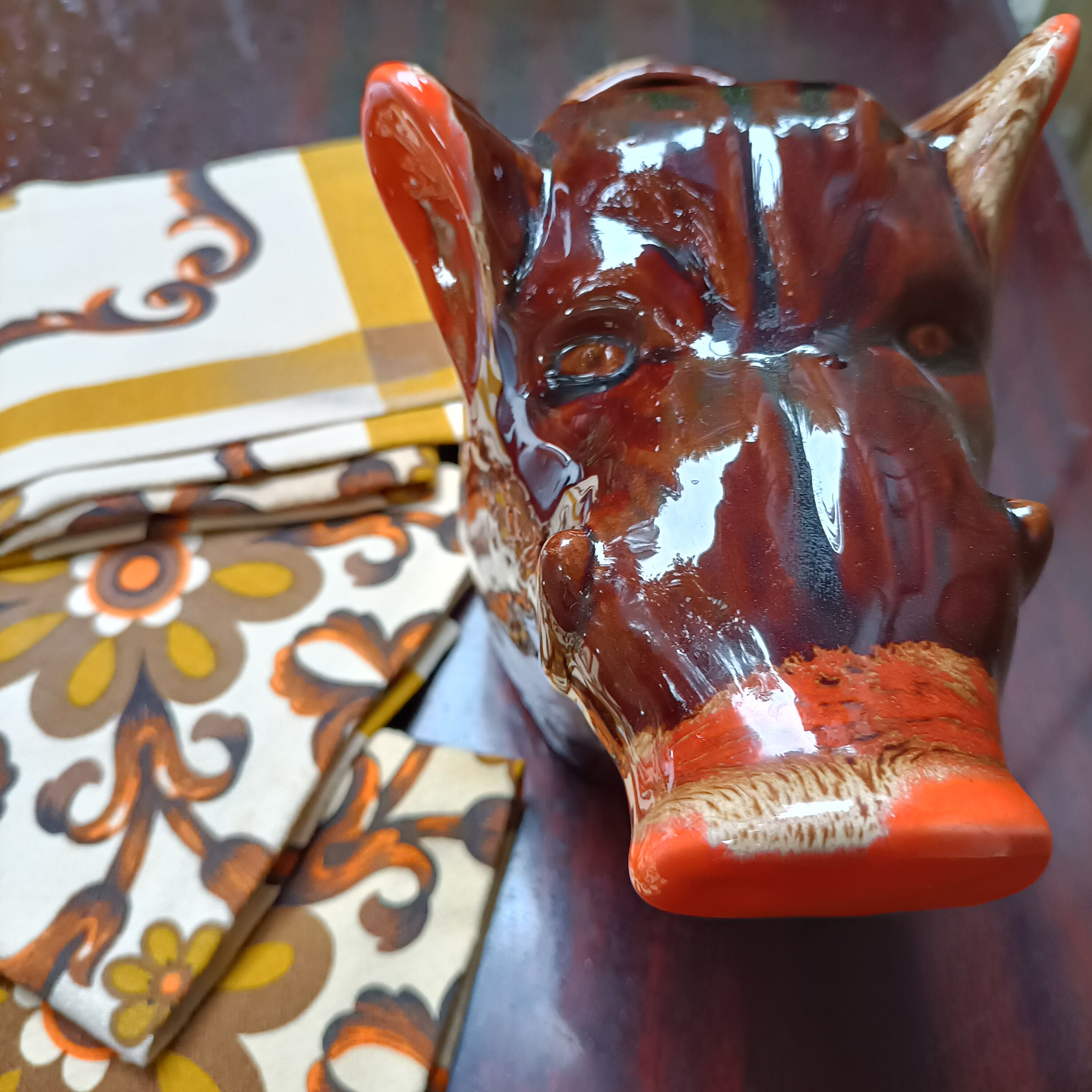 Vallauris zoomorphic decanter