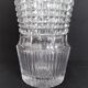 Art Deco vase in cut crystal, h - 32 cm.
