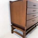 Chest of drawers by Leonard Fiori for Isa Bergamo, Italy, 1960s