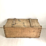 50's vintage wooden crate