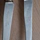 10 antique knives in mother-of-pearl and silver-plated metal