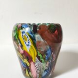 Millefiori vase Murano 1960