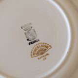 Set of opaque porcelain plates 'Raphael' from the French manufacturer Digoin-Sarreguemines