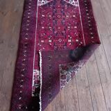 Handmade Belouch Persian rug 172x87cm