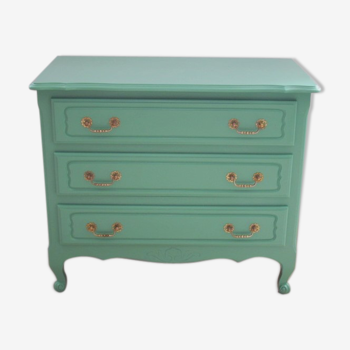 Almond green chest of drawers