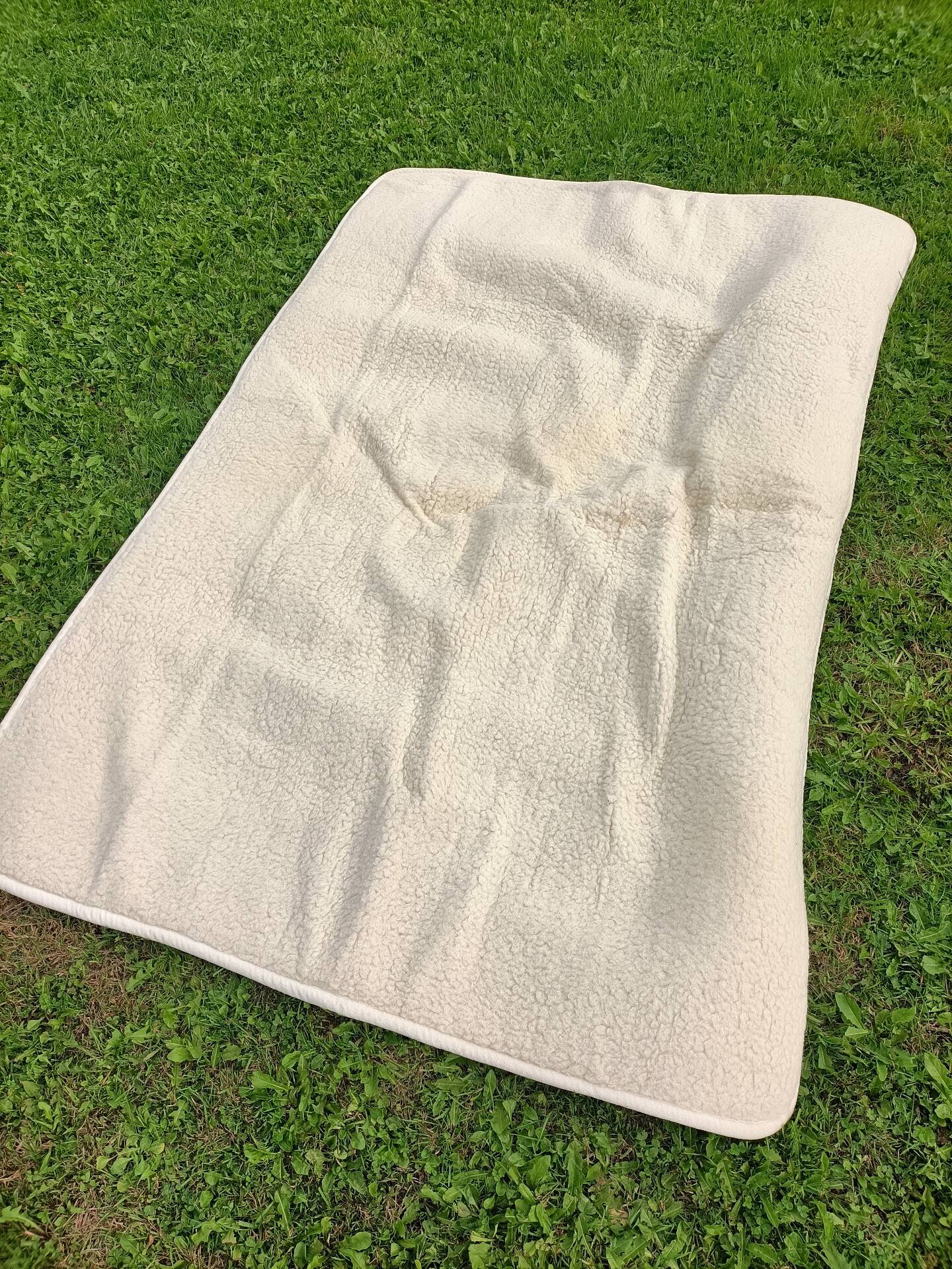 Dessus de Lit Vintage mouton véritable