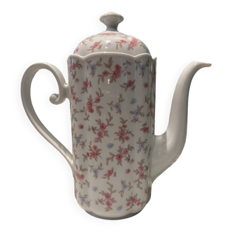 Bavarian rose flower coffee pot