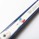 Blue Montana M505 racket with leather bag