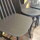 Series of 6 mismatched bistro chairs Baumann and Gizycko