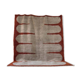 Traditional hand-woven Beni Ouraine rug, size 150 x 250 cm