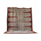 Tapis beni ouraine tissé main traditionnelle taille 150 x 250 cm