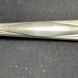 Cut crystal compotier with his spoon in a box