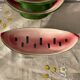 6 Vintage ceramic watermelon bowls