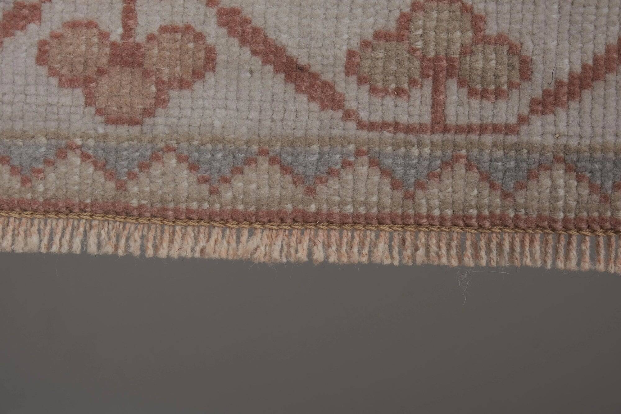 Vintage Turkish rug handmade 199x262 cm