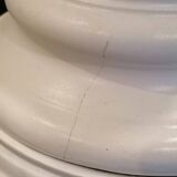 Large ceramic lamp from Manises with floral decoration  
-Circa 1960/1970