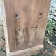 Antique furniture - solid oak shelf