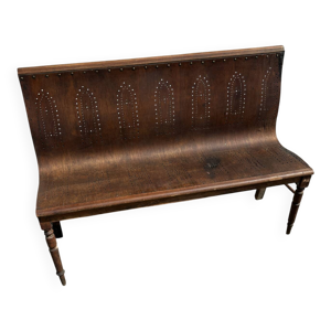 banc bistrot en bois