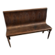 Wooden bistro bench