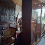 Walnut restoration cabinet