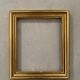 Small golden frame