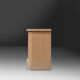 Ivory lacquer sideboard by Jean-Claude Dresse