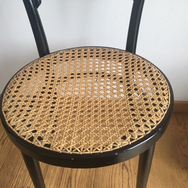 Vintage canning bistro chair