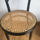 Chaise bistrot vintage cannage