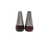 Postmodern salt and pepper holder from A&B, Denmark, 1950s, set of 2