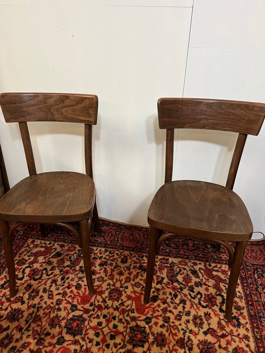 Old bistro chairs