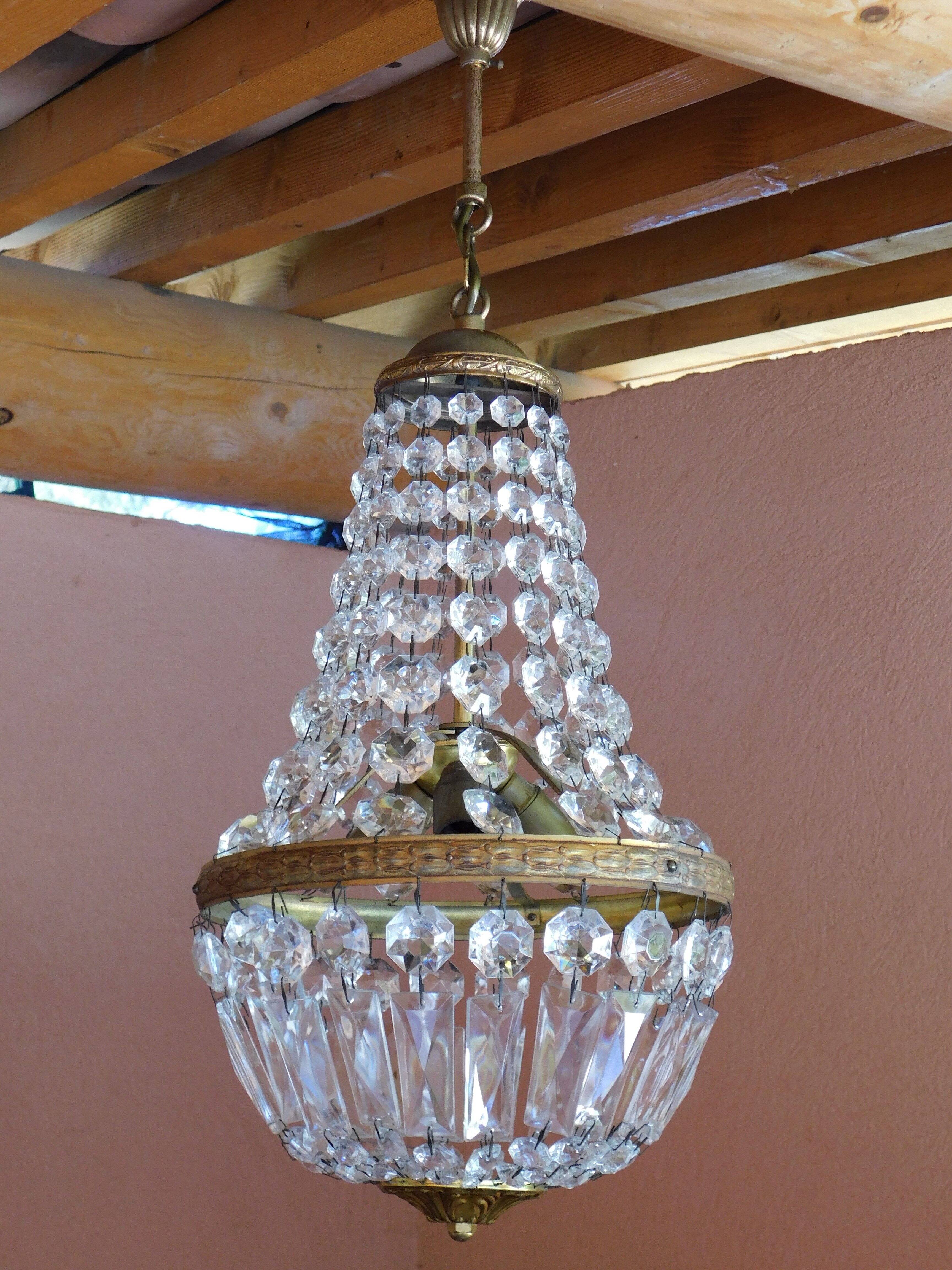 Hot air balloon chandelier - 25 cm