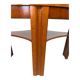 Oval side table in the style of Kolo Moser