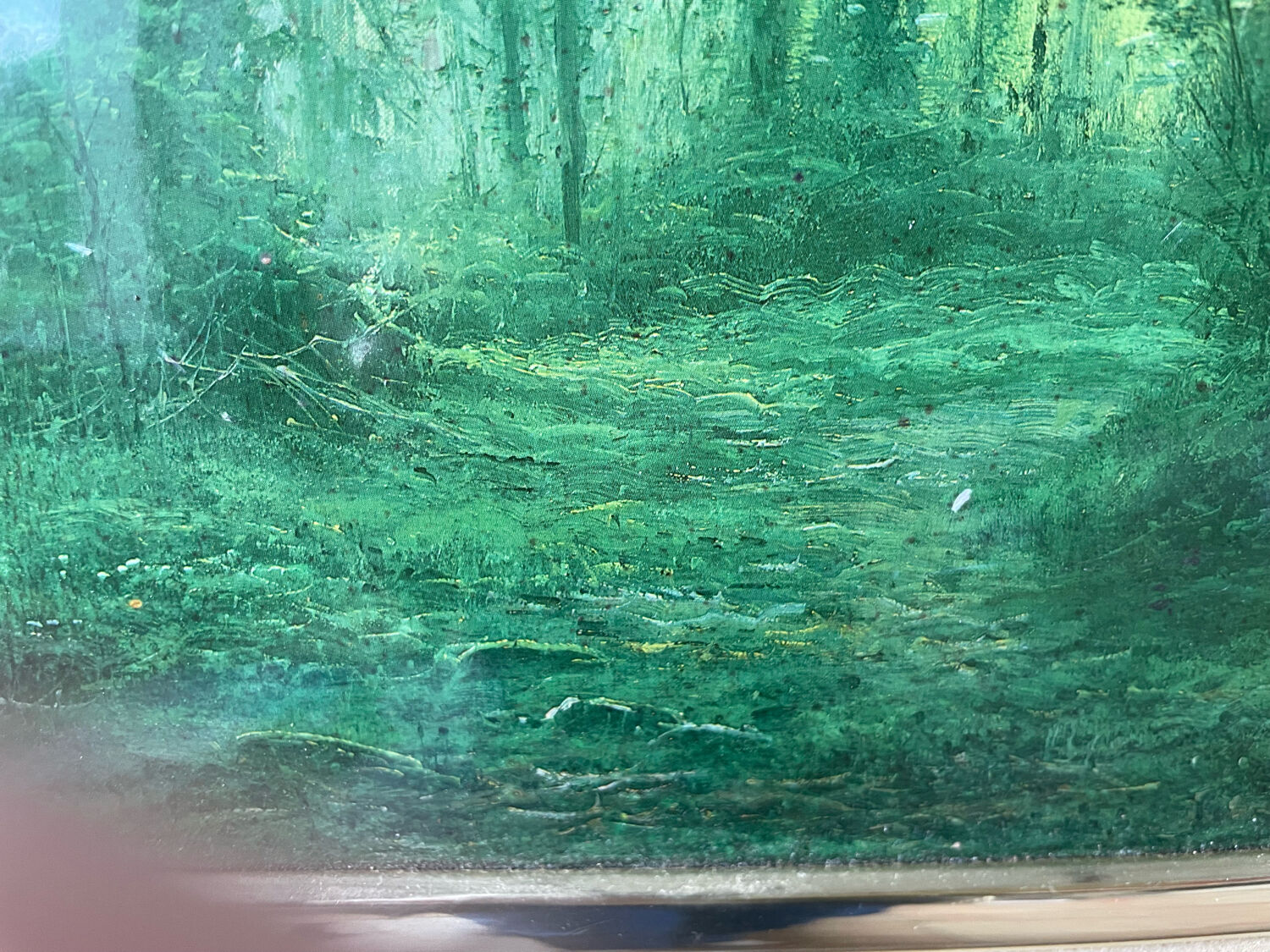 Painting signed Pierre Leishman