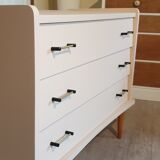 Pink vintage chest of drawers