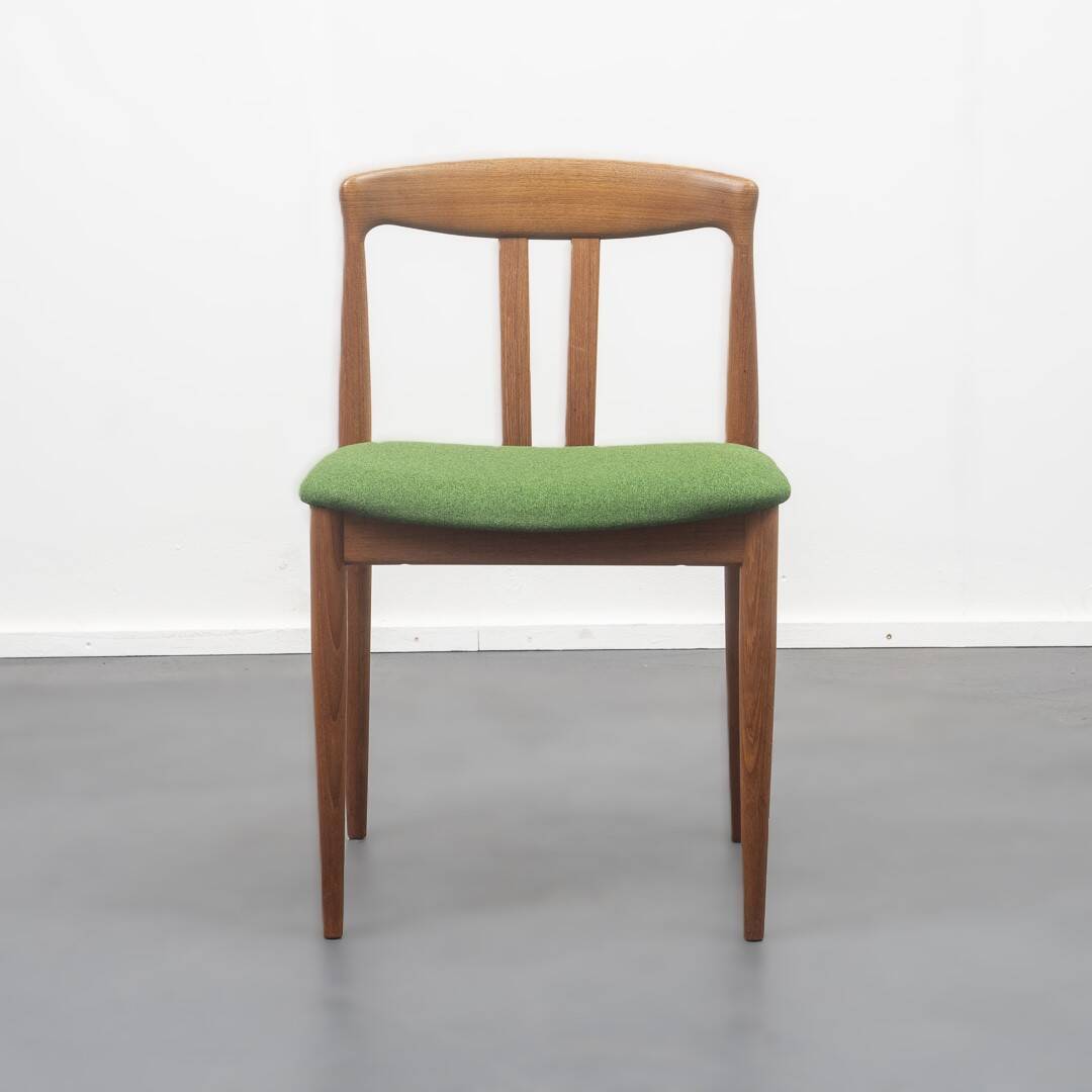 Danish Bramin chair, teak, refurbished