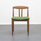 Chaise danois Bramin, teck, refait à neuf