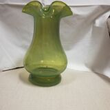 Polish design green vase