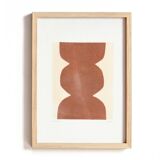 collection of 5 abstract paintings and collages on paper signed eawy