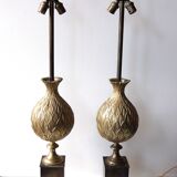 Pair of unsigned Maison Charles Persian model lamps