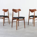 anish Mid-Century Dining Set – Teak Extension Table and 6 Chairs, 1960s