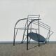Paire de chaises ' Lune d'Argent ' Pascal Mourgue - Fermob. Vintage 80s