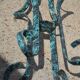 Handcrafted wrought iron chair