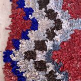 Moroccan carpet Boucherouite colored - 98 x 170 cm