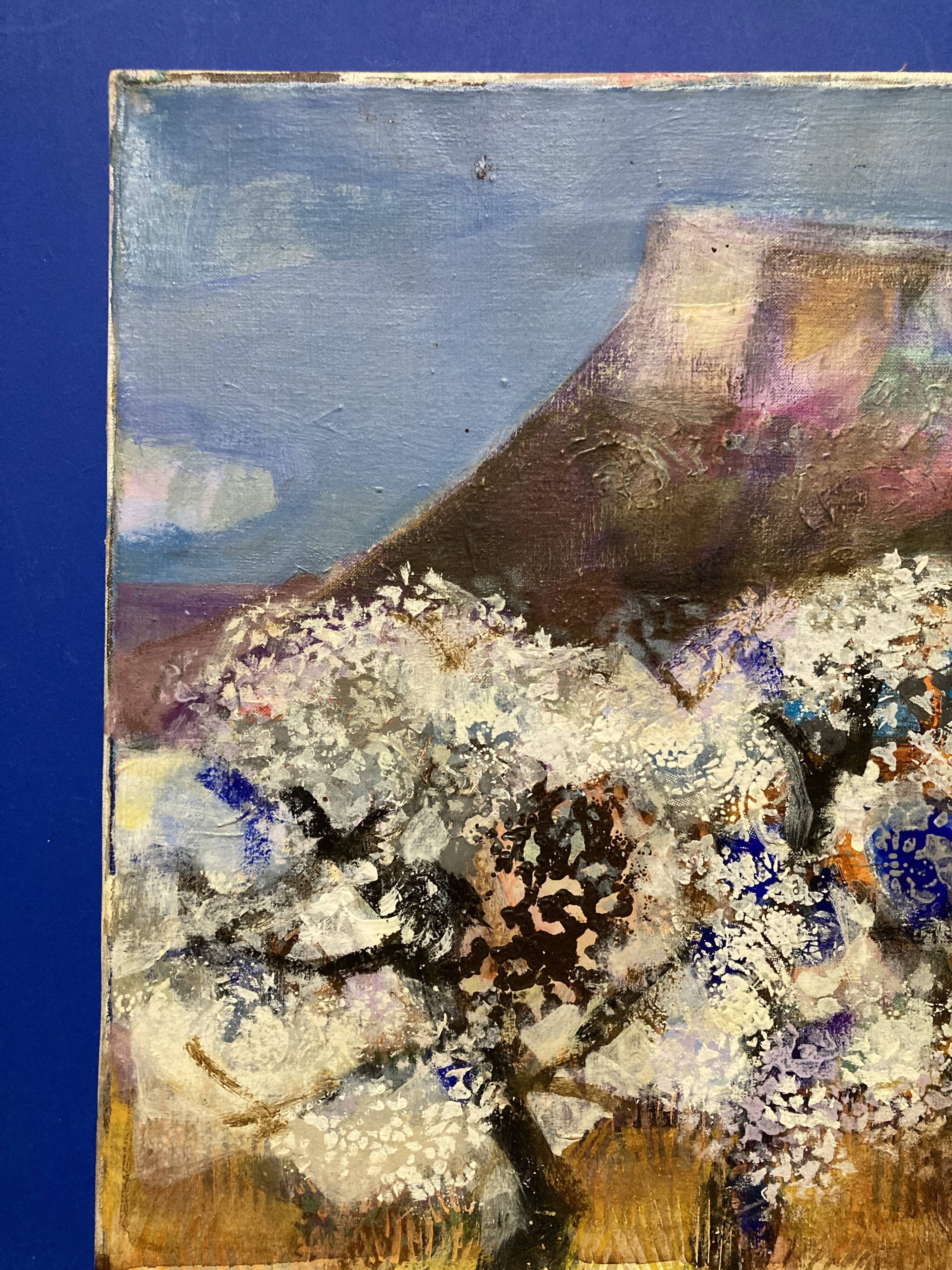Thalmos, The Holy Mountain Sainte-Victoire, Oil on canvas