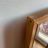 Long mirror golden frame