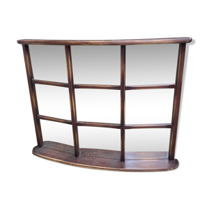 Miroir étagère multiple biseauté
