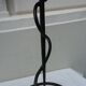 Vintage metal snake ashtray