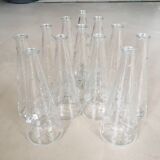 Vase en verre vintage