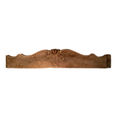 Ancien fronton en bois
