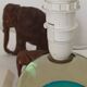 Vintage Murano ball lamp base