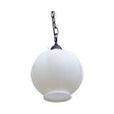 Pendant lamp in a rustic style, Aneta Polska, 1980s.